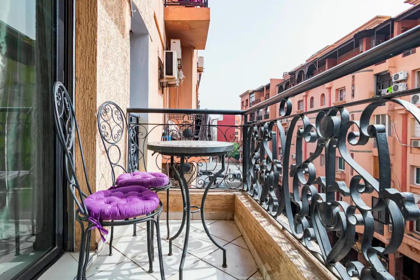 Ferienwohnung Luxury Modern Gueliz Center, Pool Marrakesch Exterior foto