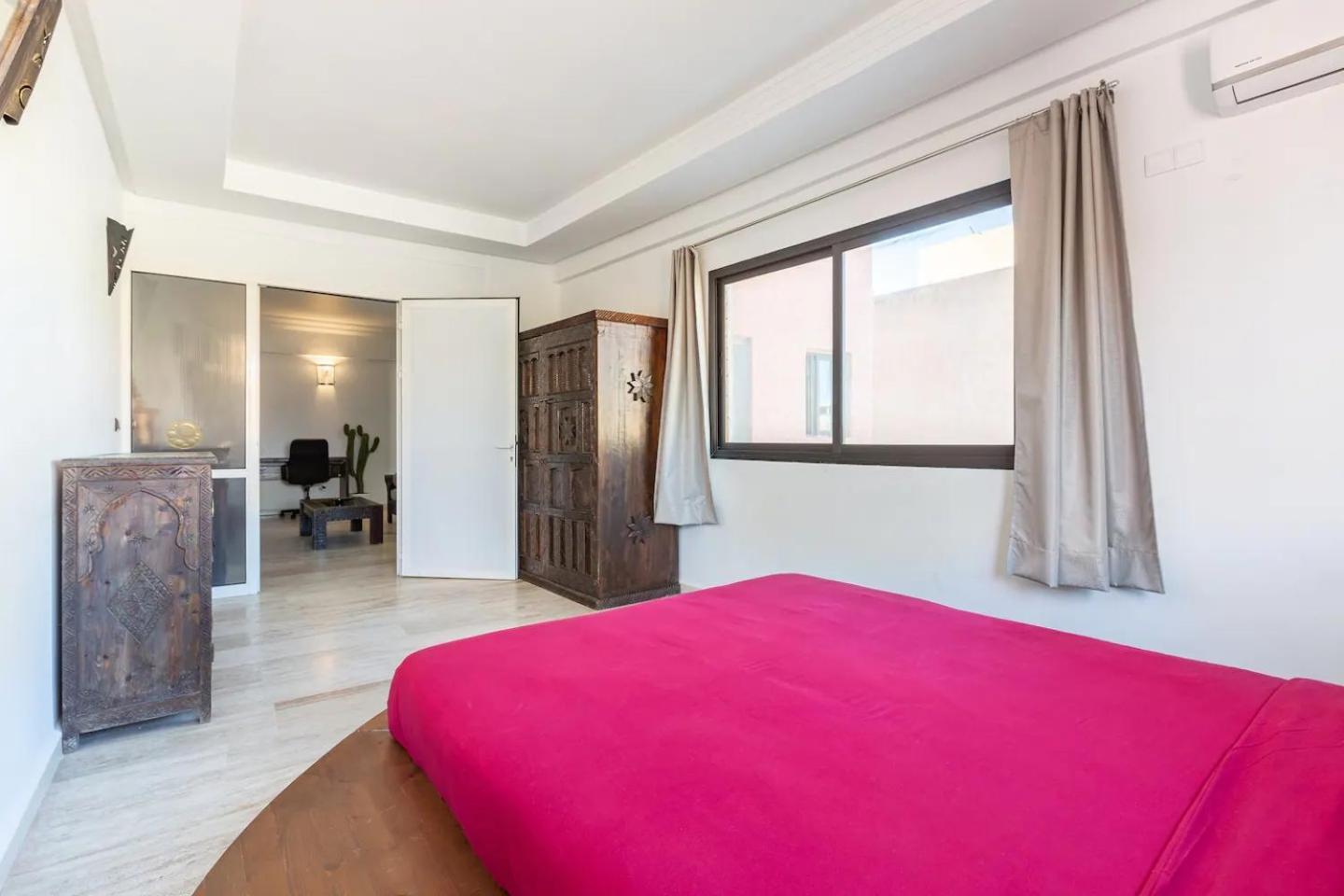Ferienwohnung Luxury Modern Gueliz Center, Pool Marrakesch Exterior foto