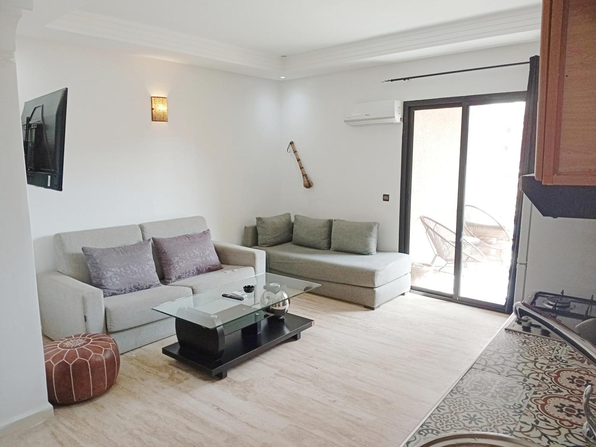 Ferienwohnung Luxury Modern Gueliz Center, Pool Marrakesch Exterior foto